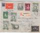 Pays Bas - Lettre Recommandée De 1939 - Oblitération Hengelo - Avec 2 Vignettes Halmaheira Actie - Lettres & Documents