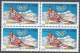 Andorra 2002 - Yvert: 565, 566, 568, 570, 572, 573  - Bloques De 4 -  ** MNH - Unused Stamps