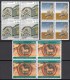 Andorra 2002 - Yvert: 567, 571, 574  - Bloques De 4 -  ** MNH - Unused Stamps
