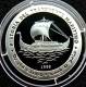 Saharawi 1000 Pts 1998 Viking Ship Minted 100 Pcs Km43 Sahara Silver - Otros – Africa