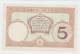 New Caledonia Noumea 5 Francs 1926 XF++ AUNC P 36b  36 B - Nouméa (New Caledonia 1873-1985)