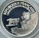 France 1 1/2 Euro 2002 1er Vol Au Dessus De L'Atlantique Lindberg Argent BE Proof PP KM 1310 - France