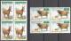 Andorra 2009 - Yvert: 667-668, 669, 672, 674, 675 (6v.) - Bloques De 4 -  ** MNH - Unused Stamps