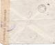 8404# GRECE &#917;&#923;&#923;&#902;&#916;&#913; ENTREE STADE ATHENES LETTRE CENSURE CONTROLE DU CHANGE Obl PIRAEUS 1938 - Covers & Documents