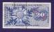 SWITSERLAND 1974, Banknote, USED VF,  20 Franken Km 175 (folded) - Suisse