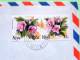 Niue 1984 Official Cover  - Flowers (two Different In Pair) - Rose Of Sharon - Hibiscus - Niue