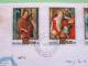 Niue 1992 FDC Cover To Holland - Christmas Paintings Hans Memling - St. Catherine Mystic Marriage - Niue