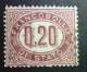 ITALIA - SERVIZIO 1875: Sassone 3, O - FREE SHIPPING ABOVE 10 EURO - Servizi