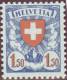 Schweiz 1933 Fr.1.50 Wappenmuster Zu#165z ** Postfrisch - Ungebraucht