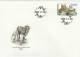 Czech Republic / FDC / Animals / Tigers / Monkey - Brieven En Documenten