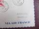 10 Jan 47 - WOW Rare Vol Voyage D'Etudes AirFrance Paris Shangai Avec 50F PA 17 - 1927-1959 Lettres & Documents