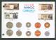 JAPAN  COINS  JAPANESE CURRENCY  ,  POSTCARD FROM  OSAKA TO  FINLAND  1994 - Monete (rappresentazioni)