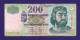 HUNGARY 1998, Banknote,  USED VF, 200 Forint - Hungary