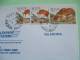 Belize 2001 Cover To USA - Animals Deer Antelope - Gibnut Agouti Paca - Belize (1973-...)