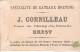 Gateau Breton/ Cornilleau/Demoiselle De Pornic/ BREST/vers 1890         IM322 - Other & Unclassified