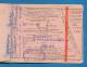 D533 / Ticket Billet RAILWAY - 1957 Kosice - Budapest - Giurgiu - Bucharest  - Varna - Slovakia Hungary Romania Bulgaria - Europa