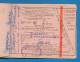 D533 / Ticket Billet RAILWAY - 1957 Kosice - Budapest - Giurgiu - Bucharest  - Varna - Slovakia Hungary Romania Bulgaria - Europe