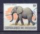 Burundi 1982, Elephant Minr 1587 Vfu, Loxodonta Africana. Cv 25 Euro !! - Oblitérés