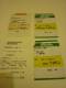 13 Old Boarding Pass/passes From Iberia/Alitalia/Aegean Airlines - Boarding Passes