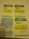 13 Old Boarding Pass/passes From Iberia/Alitalia/Aegean Airlines - Boarding Passes