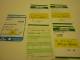 13 Old Boarding Pass/passes From Iberia/Alitalia/Aegean Airlines - Boarding Passes