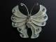 (1) Broche Papillon Avec Brillants 5 X 5,5 Cm - Broches