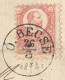 HUNGARY - VOJVODINA - O.BECSE / BE&#268;EJ - Compl.letter - Mi. 3a  + Rand Linien  -1872 - Briefe U. Dokumente