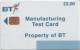 United Kingdom - TRL009, Manufacturing Test Card £2, 1000ex, Mint - BT Test & Ensayos