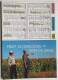 CALENDRIER PETIT FORMAT 1994 DON DU SANG TRANSFUSION SANGUINE SAONE ET LOIRE CHAMP TOURNESOL FLEUR AGRICULTURE - Klein Formaat: 1991-00