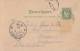 Norway Pre-printed Postal Card 5o Posthorn, Green Postmarked 1893 - Postwaardestukken