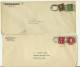 ETATS-UNIS &ndash; Oblit. Diverses (N° Yvert)* Lot De 10 Enveloppes &ndash; Affrts. Divers * HOLYOKE  DEC.21-1936/229 &n - Postal History