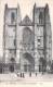 NANTES. Façade De La Cathédrale.(animée) (pli Cf Scan) - Nantes