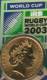 AUSTRALIA $5 DOLLARS WORLD GAMES RUGBY SPORT FRONT 1 YEAR TYPE QEII HEAD BACK 2003 UNC READ DESCRIPTION CAREFULLY!! - 5 Dollars