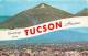 206775-Arizona, Tucson, Multi-View, Greetings, Panorama View - Tucson