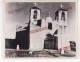 Photo Gd Format 18 Par 24 Cm Etats Unis USA Propagande Fin Années 40 Eglise Franciscaine Nouveau Mexique - Guerre, Militaire