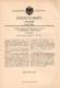 Original Patentschrift - G. Freter In Kniestedt B. Salzgitter , 1899 , Tintenfass , Tinte , Tintenfaß !!! - Tintenfässer