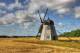 A58-33  @    Windrmill Mill Moulin à Vent   Windmolen  , ( Postal Stationery , Articles Postaux ) - Moulins