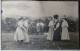 CPA RARE Photo Femme Femmes Elegante Chapeau Jeu Partie De Croquet Texte Emma Lowes Aux Bergeronnettes Delplace - Regionale Spiele