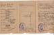 H IDENTIFICATION CARD FOR TRAVELING OVER THE BORDER AUSTRO-HUNGARIAN EMPIRE VARAZDIN CROATIA - Historical Documents