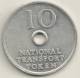 Great Britain - National Transport  10 Pence  -Transport  Token - Altri & Non Classificati