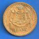 Monaco 1 Franc 1945 Frcs Frc Francs Cents Centimes Skrill Paypal OK - 1922-1949 Louis II