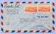Air Mail Registered Letter EL SALVADOR SAN SALVADOR To PORT CHESTER USA 1955 (856) - El Salvador