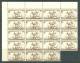1956 NEW ZEALAND SOUTHLAND CENTENNIAL SHEET SET MICHEL: 360-362 MNH ** (x17, X19, X19 Stamps) - Ungebraucht