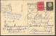Briefkaart 1954 Geuzendam Nr 257 Met Bijfrankering - Material Postal