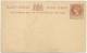 India 1882 Postal Stationery Correspondence Card - 1882-1901 Empire