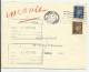 1942 - ENVELOPPE Avec CACHET "INCONNU" (AU DOS) - PETAIN - Lettres & Documents