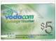 Tanzania, $5, Vodacom, GSM Recharge Voucher, 2 Scans. (01.06.2002) - Tanzania