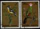 BIRDS / FUJEIRA / 4 VFU STAMPS / 3 SCANS . - Mussen