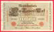 Germany  -  1000 Marks - Red Seal - Large Banknote - 1910 / Papier Monnaie - Billet Allemagne - 1.000 Mark