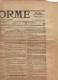 BELGIQUE,  JOURNAL LA REFORME QUOTIDIEN DE LA DEMOCRATIE LIBERALE 14 MARS 1894. (3V25) - Documents Historiques